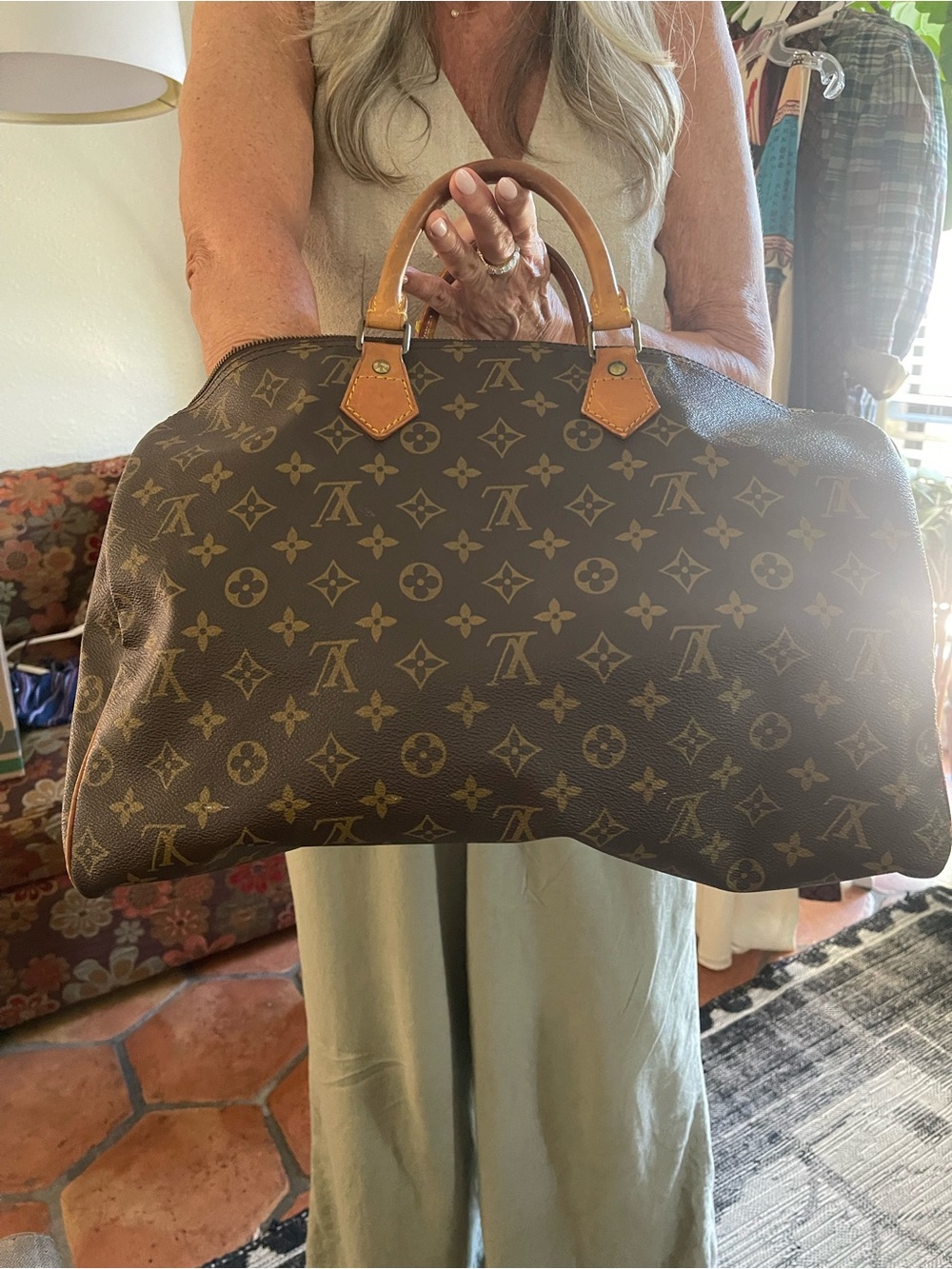 Vintage Louis Vuitton Monogram Speedy 40 - Picture 4 of 11